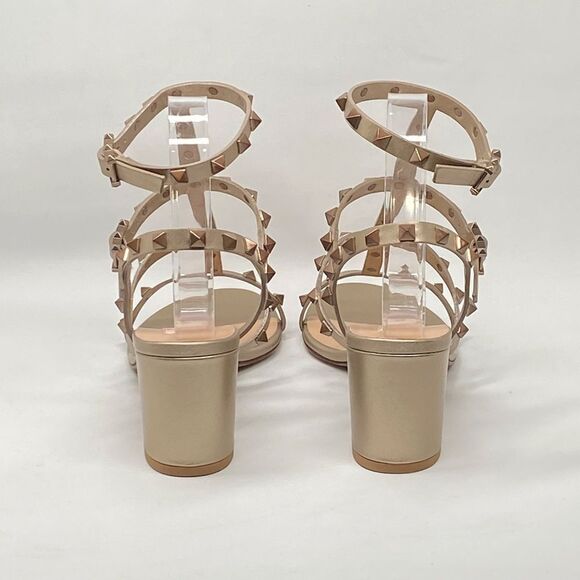 Valentino Garavani Rockstud Caged Leather Sandals size 40 - Picture 7 of 13